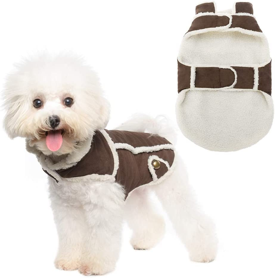 BINGPET Dog Winter Coat - Cold Weather Dog Clothes, Windproof Fall Outfit for Dogs with Fleece Lined, Soft and Warm Pet Apparel Jacket for Small Medium Large Dogs Animals & Pet Supplies > Pet Supplies > Dog Supplies > Dog Apparel MR. Eazy Large  