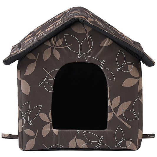 Waterproof Cat Hide House Breathable Pet Carry House Large Capacity Pet Carry Bag Portable Pet House Shelter for Outdoor Animals & Pet Supplies > Pet Supplies > Dog Supplies > Dog Houses QYMHOODS L  