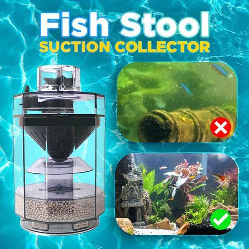 Fish Stool Suction Collector for Fish Tank Automatic Fish Fecal Filter Increase Oxygen & Cleaning Aquarium 16*9Cm Animals & Pet Supplies > Pet Supplies > Fish Supplies > Aquarium Filters VALINK   
