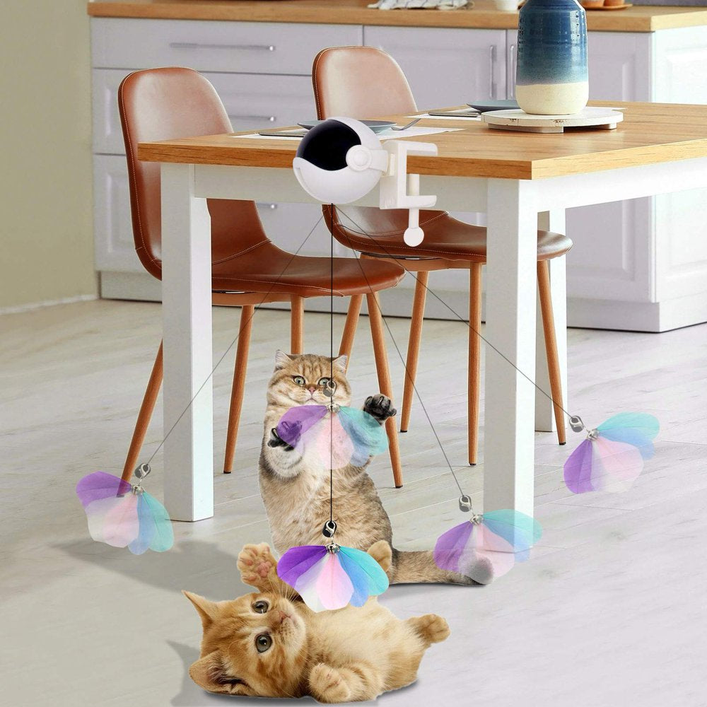 Automatic Cat Toy,Electric Cat Toys Interactive Kitty Toys for Cats Kitten Kitty Animals & Pet Supplies > Pet Supplies > Cat Supplies > Cat Toys Ganen OldTree   