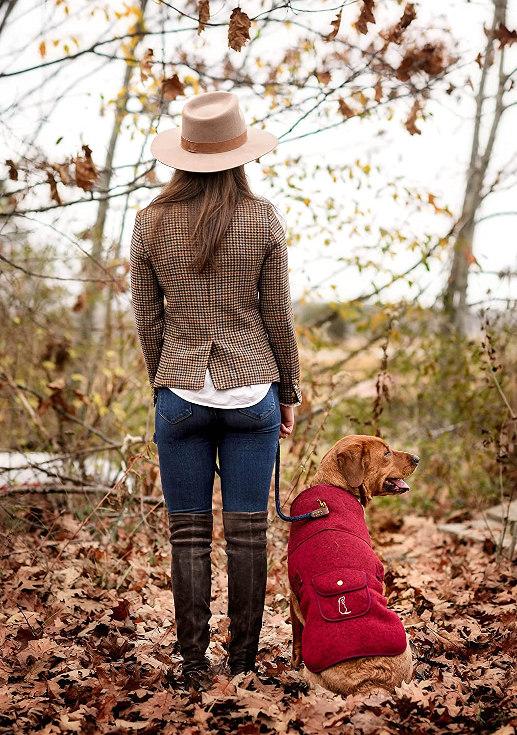 Kendall Wags Dog Winter Coat - Premium Maroon Red Fleece Dog Sweater Vest. Adjustable, Luxury & Soft for Pets of All Breeds and Sizes Large Medium Small Animals & Pet Supplies > Pet Supplies > Dog Supplies > Dog Apparel Kendall Wags   