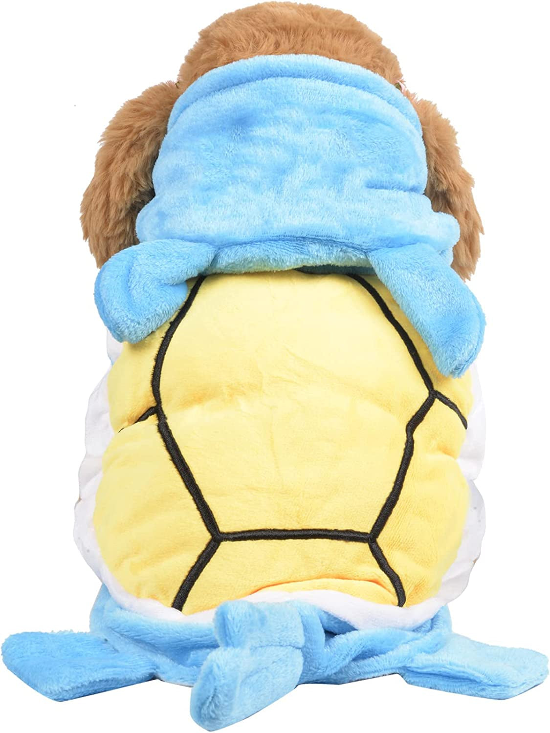 Chezabby Funny Tortoise Cat Dog Costumes Halloween Christmas Pet Cosplay Clothes Adorable Flannel Dog Pajamas Outfit Soft Velet Puppy Apparel Fleece Doggie Sweater Warm Cat Coat Animals & Pet Supplies > Pet Supplies > Dog Supplies > Dog Apparel ChezAbbey   