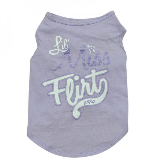 Clearance Summer Pets Puppy Small Dog Cat Pet Clothes Tank Vest T Shirt Apparel Costumes Animals & Pet Supplies > Pet Supplies > Dog Supplies > Dog Apparel Praeter L Purple 