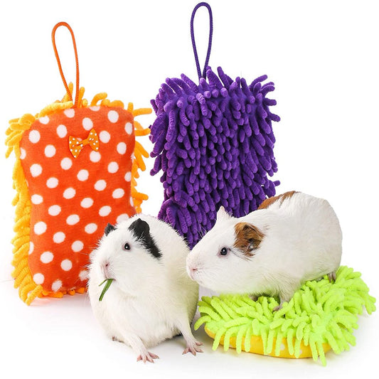 Janyoo Guinea Pig Bed Accessories for Cage Pads Set Soft Cushions Supplies Pack Cute Pillow Mat for Small Animal Girls Boys Animals & Pet Supplies > Pet Supplies > Small Animal Supplies > Small Animal Bedding JanYoo   