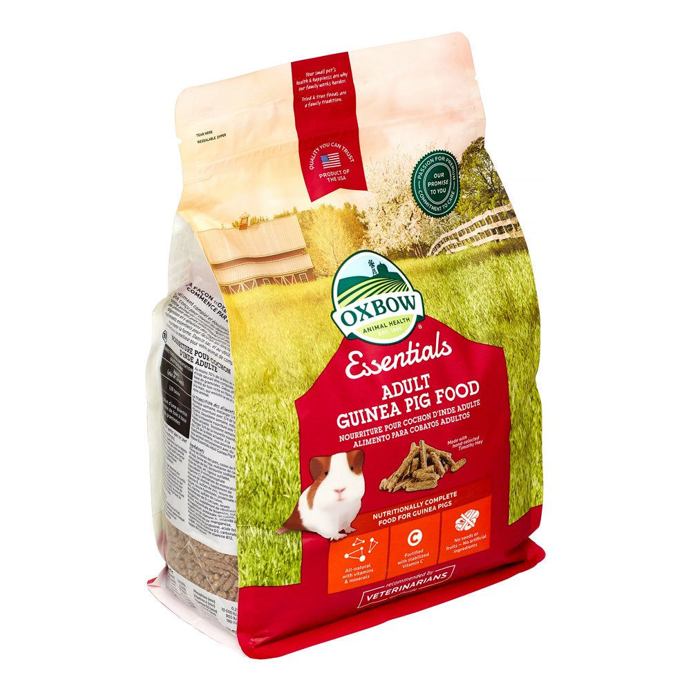 Oxbow Essentials Cavy Cuisine Adult Guinea Pig Dry Food, 5 Lbs. Animals & Pet Supplies > Pet Supplies > Small Animal Supplies > Small Animal Food Mars Petcare   