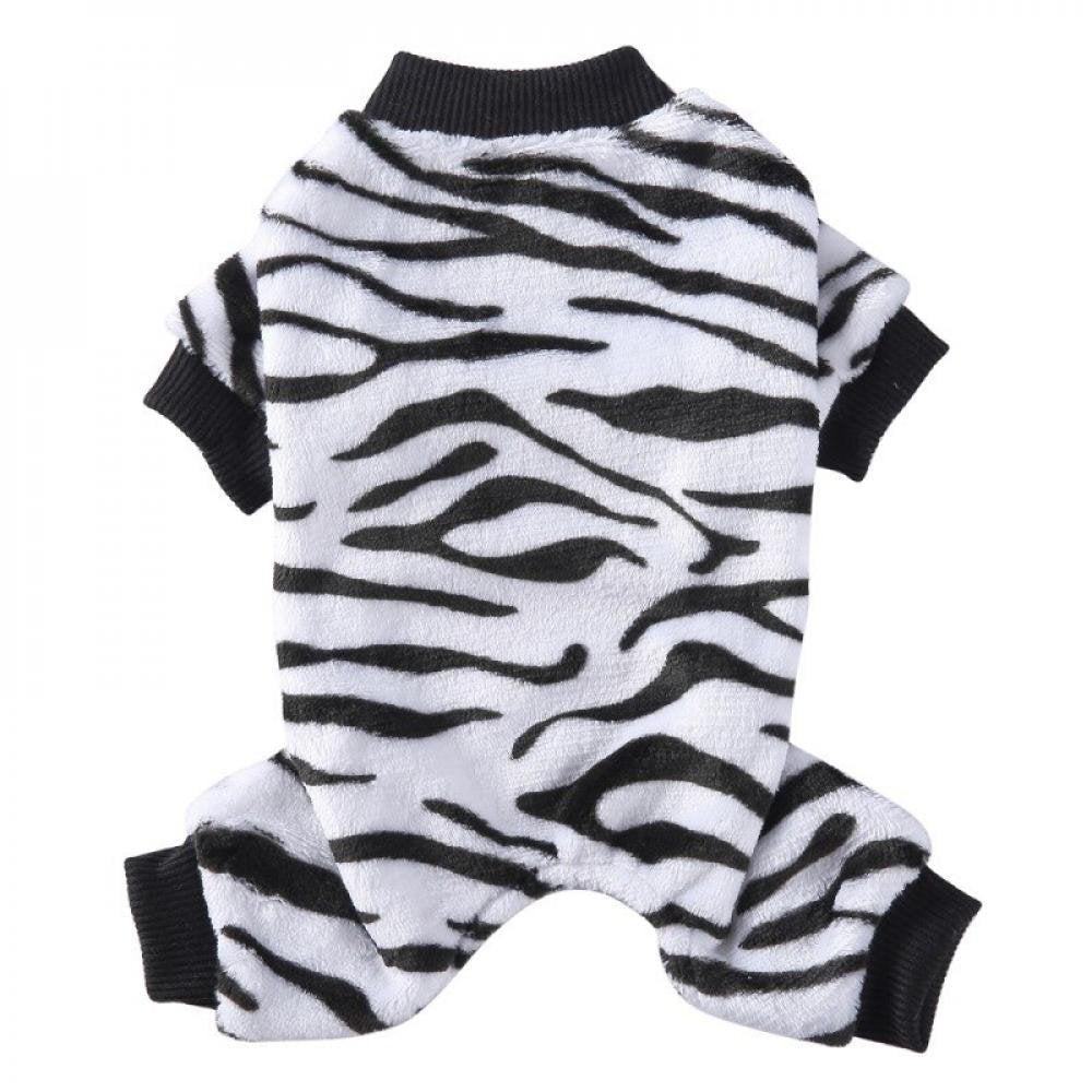 Sweetcandy Pet Pajamas for Dogs Winter Dog Clothes Lovely Snowflake Soft Fleece Pajamas for Small Medium Dogs Puppy Warm Dog Clothing 4-Legged Coat Apparel Costume Animals & Pet Supplies > Pet Supplies > Dog Supplies > Dog Apparel SweetCandy L Black 