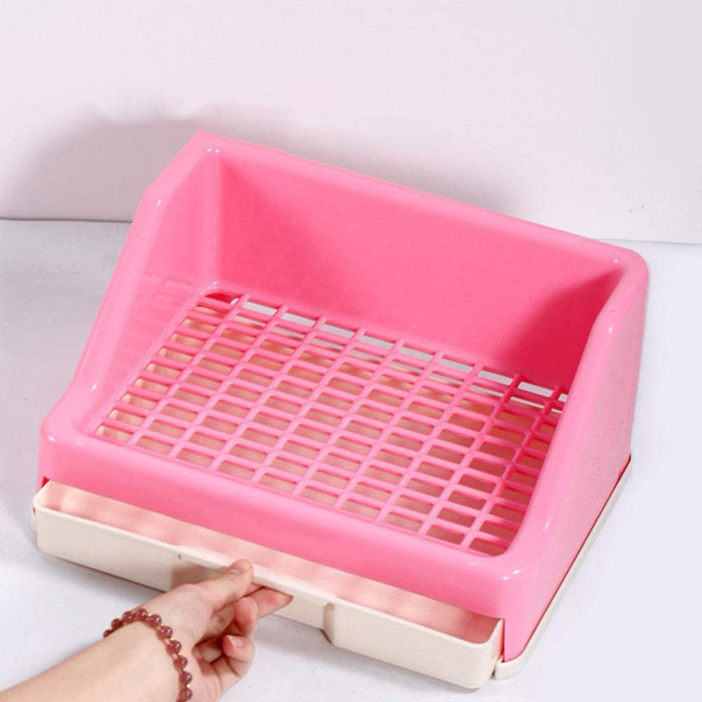 Rabbit Litter Small Animal Pet Litter Toilet Potty Trainer Bedding Box for Hamster Guinea Pig Ferret Galesaur Rabbit and Other Animals Animals & Pet Supplies > Pet Supplies > Small Animal Supplies > Small Animal Bedding Saikoo   