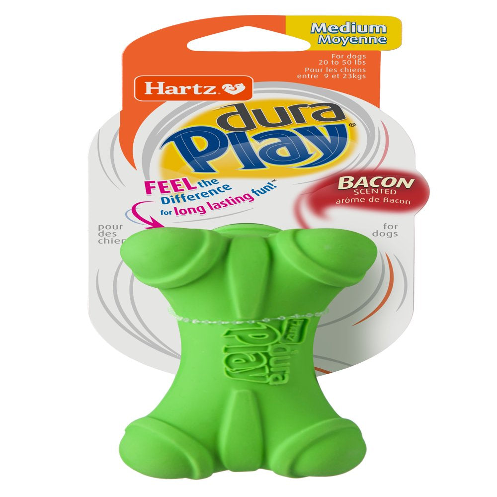 Hartz Dura Play Bone Dog Toy, Medium, Color Will Vary Animals & Pet Supplies > Pet Supplies > Dog Supplies > Dog Toys Hartz Mountain Corp M  