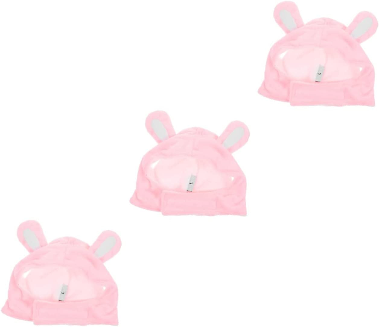 Balacoo 4Pcs Dog Costume Hat Cosplay in Dogs - for Accessories Year Party Cats Warm Pink Favor Bunny Kitten Accessory Dress Easter Rabbit up New Headwear Ears Puppy Headgear Small and Xs Animals & Pet Supplies > Pet Supplies > Dog Supplies > Dog Apparel Balacoo Pinkx3pcs 31x18cmx3pcs 