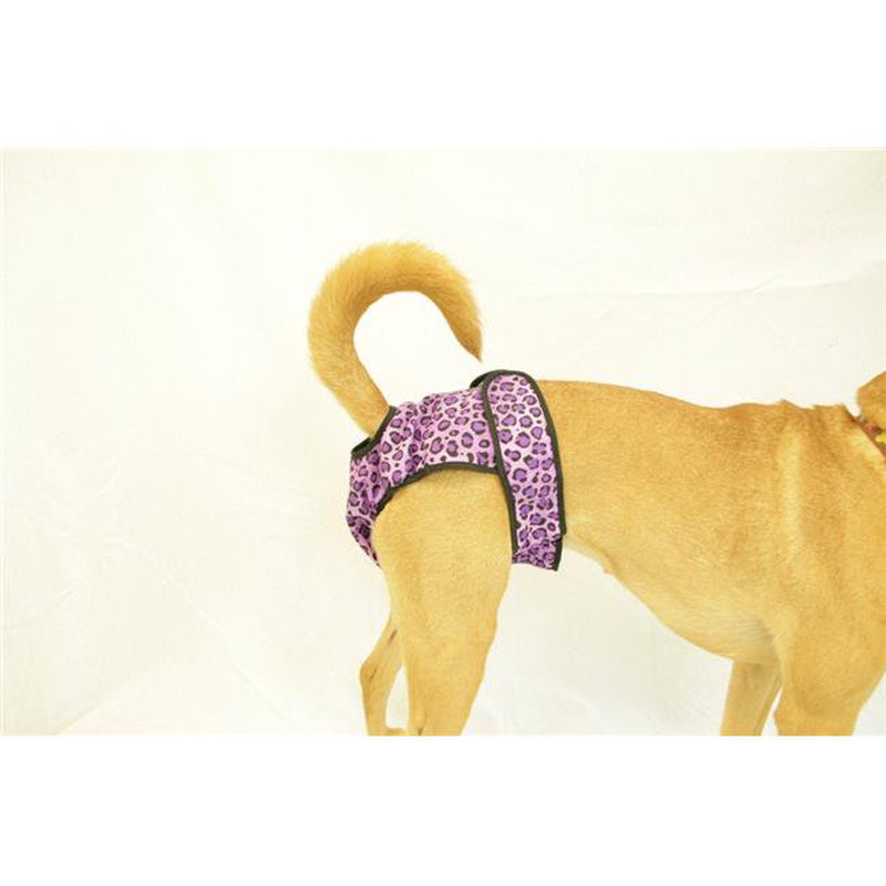 Seasonals 41114CHT Washable Female Dog Diaper&#44; Cheetah - Large Animals & Pet Supplies > Pet Supplies > Dog Supplies > Dog Diaper Pads & Liners Seasonals   