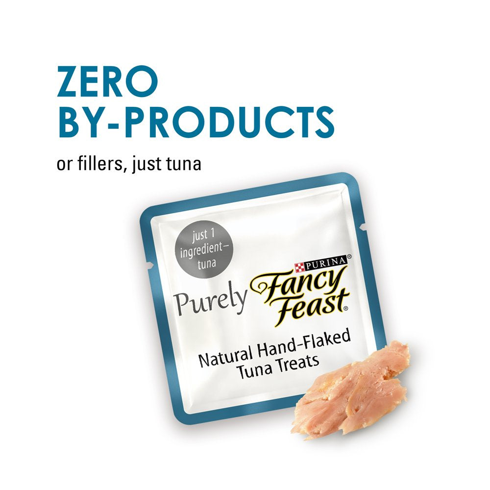 Fancy Feast Natural Cat Treats Purely Natural Hand-Flaked Tuna - (5) 10 Ct. Pouches Animals & Pet Supplies > Pet Supplies > Cat Supplies > Cat Treats Nestlé Purina PetCare Company   