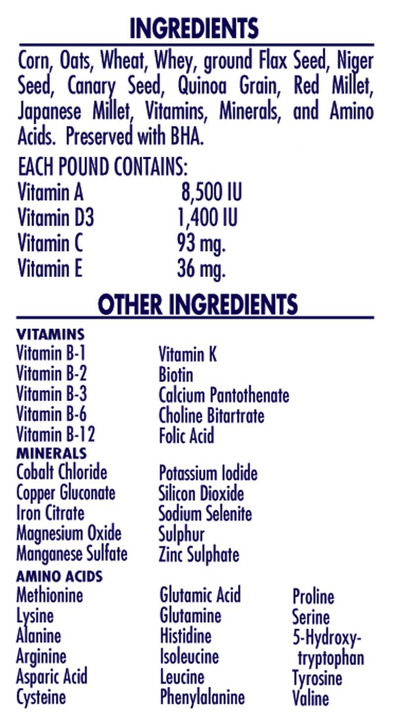 Morning Bird Miracle Meal Domesticated Bird Food Animals & Pet Supplies > Pet Supplies > Bird Supplies > Bird Food Morning Bird Products   
