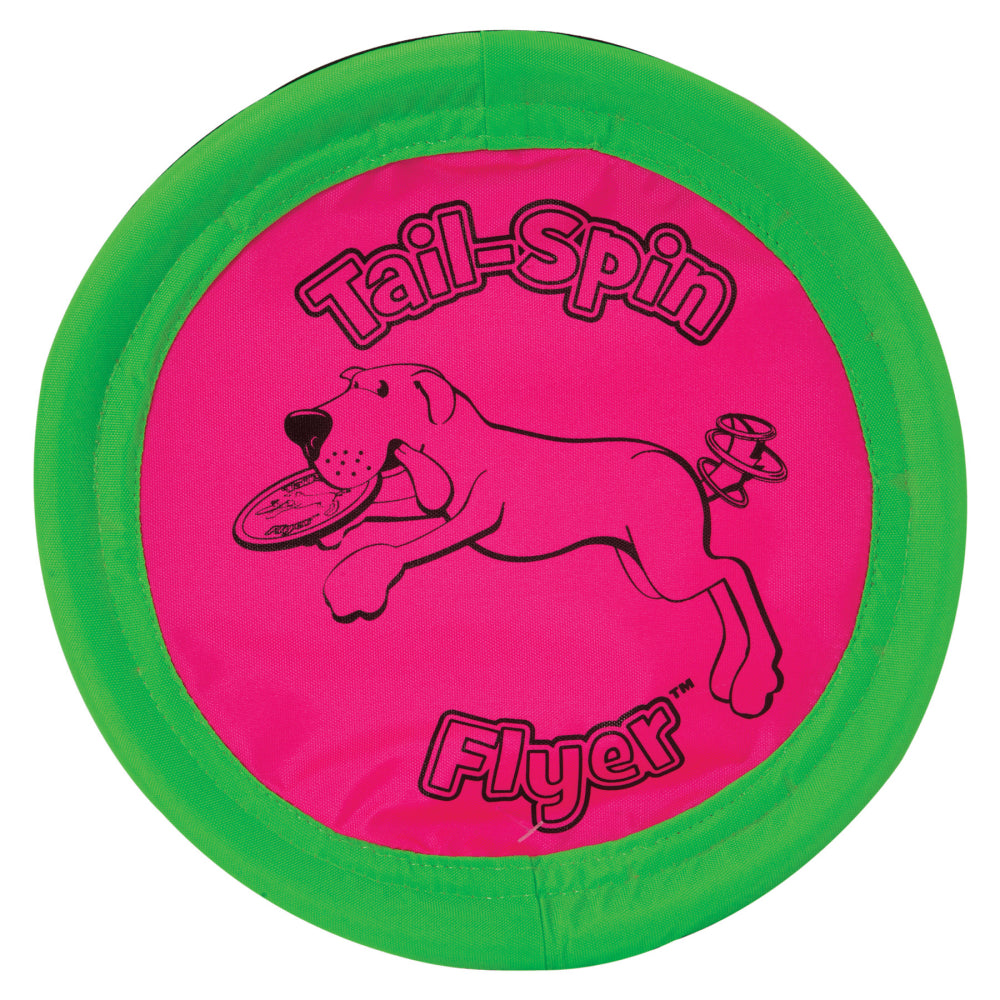 Booda Tail Spin Flyer Big Daddy Frisbee Dog Toy, Large Animals & Pet Supplies > Pet Supplies > Dog Supplies > Dog Toys Doskocil Manufacturing Co Inc Medium - 10"  