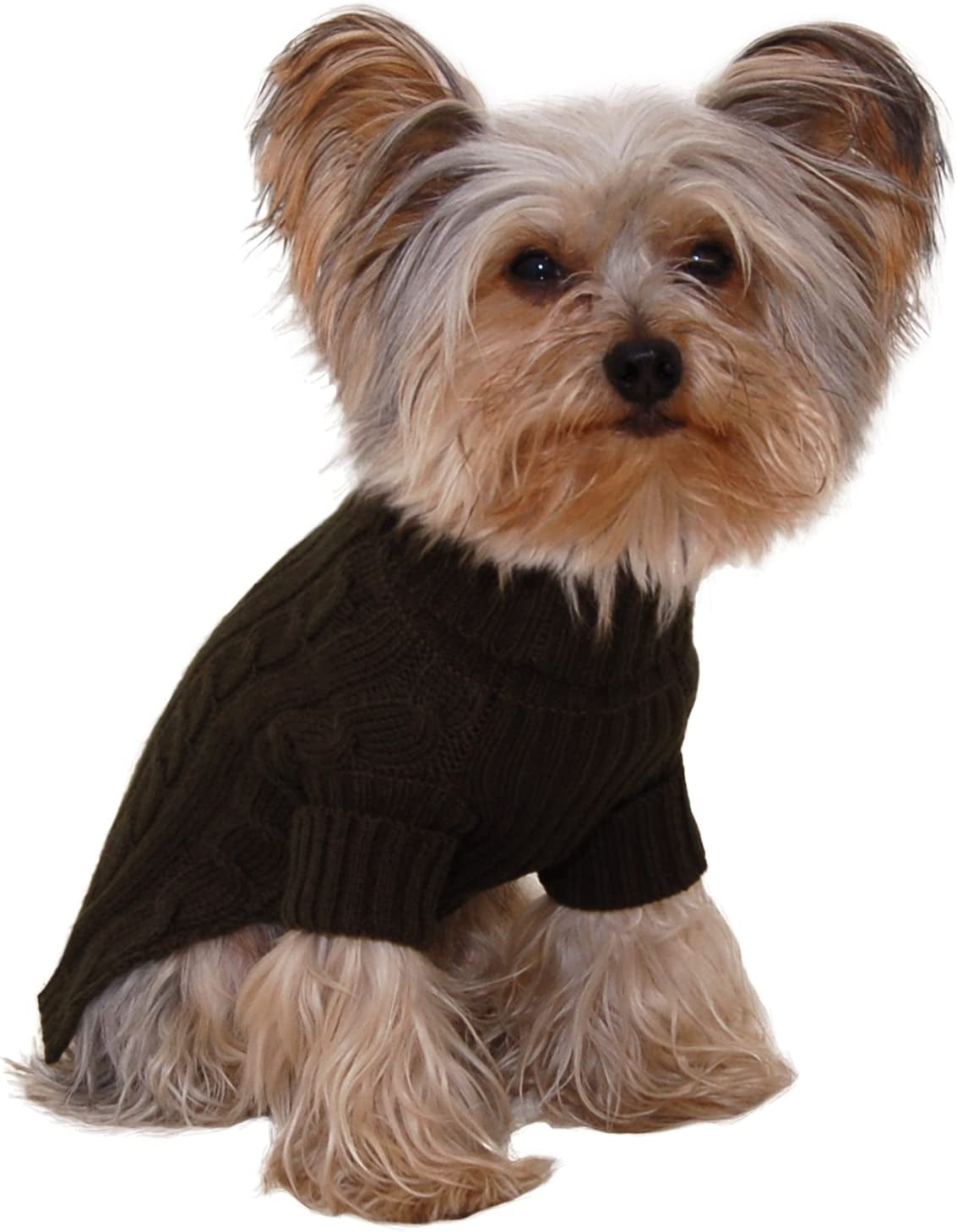 Stinky G Dog Sweater Turtleneck Purple Size #08 Animals & Pet Supplies > Pet Supplies > Dog Supplies > Dog Apparel Stinky G Olive Green #08 