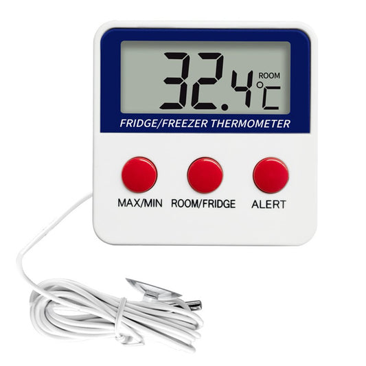 Aquarium Digital Thermometer | Accurate Fish Tank Temperature Gauge | -10~70℃(14~122℉) Temperature Sensor for Terrariums Amphibians Reptiles