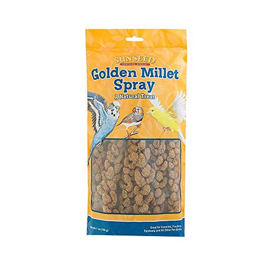 Sun Seed Company Bss10941 Small Bird Millet Spray Treats, 4-Ounce Animals & Pet Supplies > Pet Supplies > Bird Supplies > Bird Treats SUN SEED   