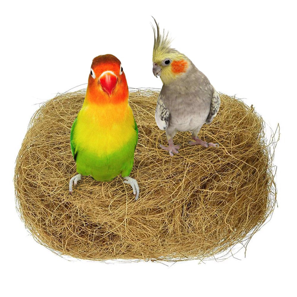 Bird'S Nest Pet Mat Coconut Fiber Birds Small Animals Nesting Hide Bedding Material Reptile Bedding Material Animals & Pet Supplies > Pet Supplies > Small Animal Supplies > Small Animal Bedding Huntermoon   