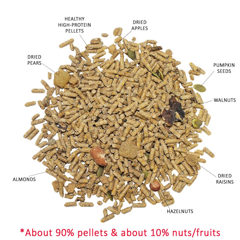 Exotic Nutrition Deluxe Squirrel Diet 2 Lb. Animals & Pet Supplies > Pet Supplies > Small Animal Supplies > Small Animal Food Exotic Nutrition   