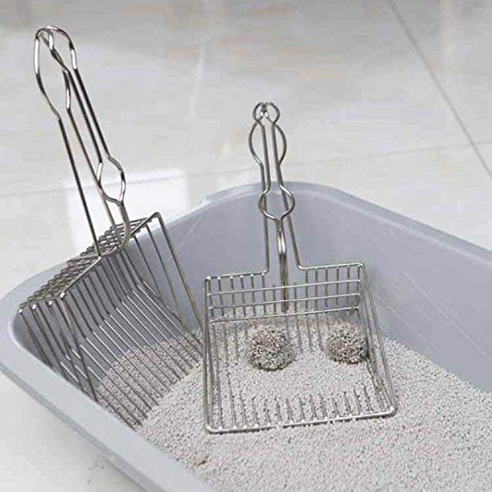 Pet Enjoy Fast Sifting Cat Litter Scoop,Stainless Steel Metal Large Cat Litter Scooper,Durable Hangable Litter Scooper with Hole Cat Poop Scooper Animals & Pet Supplies > Pet Supplies > Cat Supplies > Cat Litter Pet Enjoy   