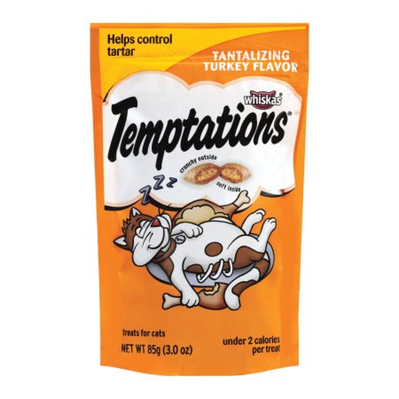 Temptations Turkey Flavor Cat Treats Animals & Pet Supplies > Pet Supplies > Cat Supplies > Cat Treats WHISKAS 18 1 