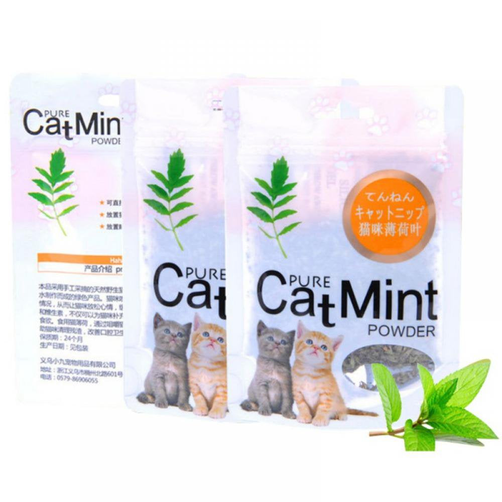 Forzero 10G Cat Mint Natural Organic Premium Catnip Cat Mint Menthol Flavor Cat Treats Funny Toy Animals & Pet Supplies > Pet Supplies > Cat Supplies > Cat Treats Forzero 5pcs  