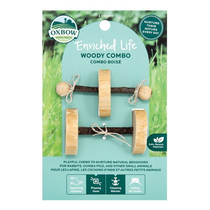 Oxbow Enriched Life Woody Combo for Small Animals Animals & Pet Supplies > Pet Supplies > Small Animal Supplies > Small Animal Food Oxbow   