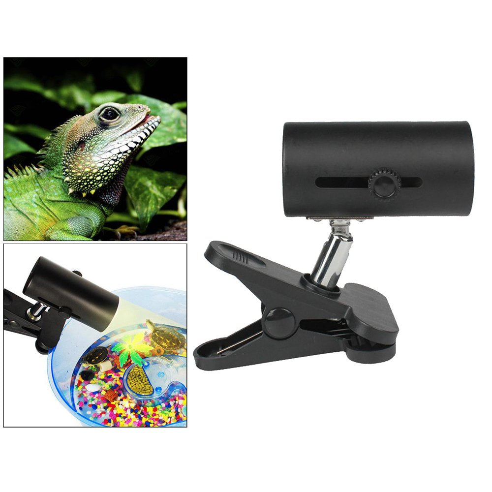 Reptile Ing Light Lamp Holder with Clip Lamp Rotatable Clip 1  SunniMix   