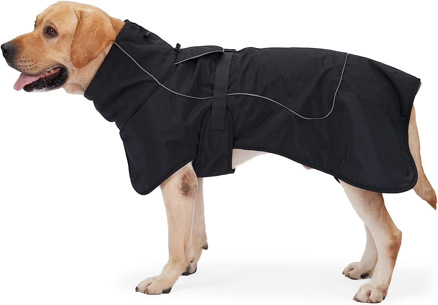 Dog Winter Jacket Cozy Reflective Waterproof Dog Winter Coat Windproof Warm Winter Dog Jacket Comfortable Dog Clothing for Cold Weather Unique Stylish for Large Dogs Walking Hiking Trave Animals & Pet Supplies > Pet Supplies > Dog Supplies > Dog Apparel Dotoner Black Small 