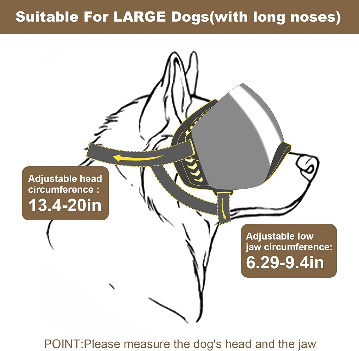 Dog Goggles, Ownpets Goggles with Adjustable Strap, Magnetic Design, Detachable Lens and UV Protection for Middle-Large Size Dog, Alaskan Malamute, Samoyed, Labrador and Border Collie (Black) Animals & Pet Supplies > Pet Supplies > Dog Supplies > Dog Apparel Ownpets   