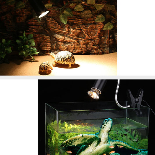 FAGINEY 75W Heating Light Bulb Aquarium Lamp for Pet Reptile Turtles, Reptile Light, Aquarium Heating Light
