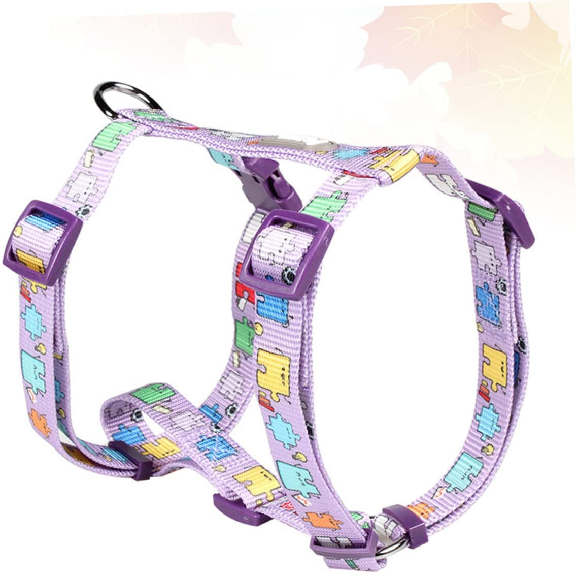 Balacoo Drawstrings Suspender Rabbit Harness Dog Harness Vest Outdoor Cat Harness Pet Dog Collar Pet Supplies Leashes Bridle Pet Pulling Rope Pet Traction Strap Pet Pulling Strap Purple Animals & Pet Supplies > Pet Supplies > Dog Supplies > Dog Apparel Balacoo   