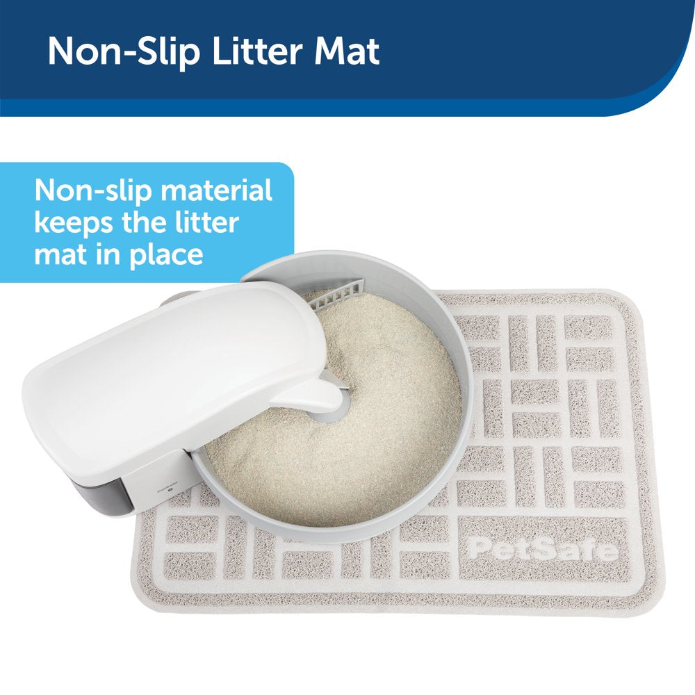 Petsafe Anti-Tracking Litter Mat, Compatible with All Cat Litter Boxes, Non-Slip High Quality Material, Medium Animals & Pet Supplies > Pet Supplies > Cat Supplies > Cat Litter Box Mats Radio Systems Corporation   