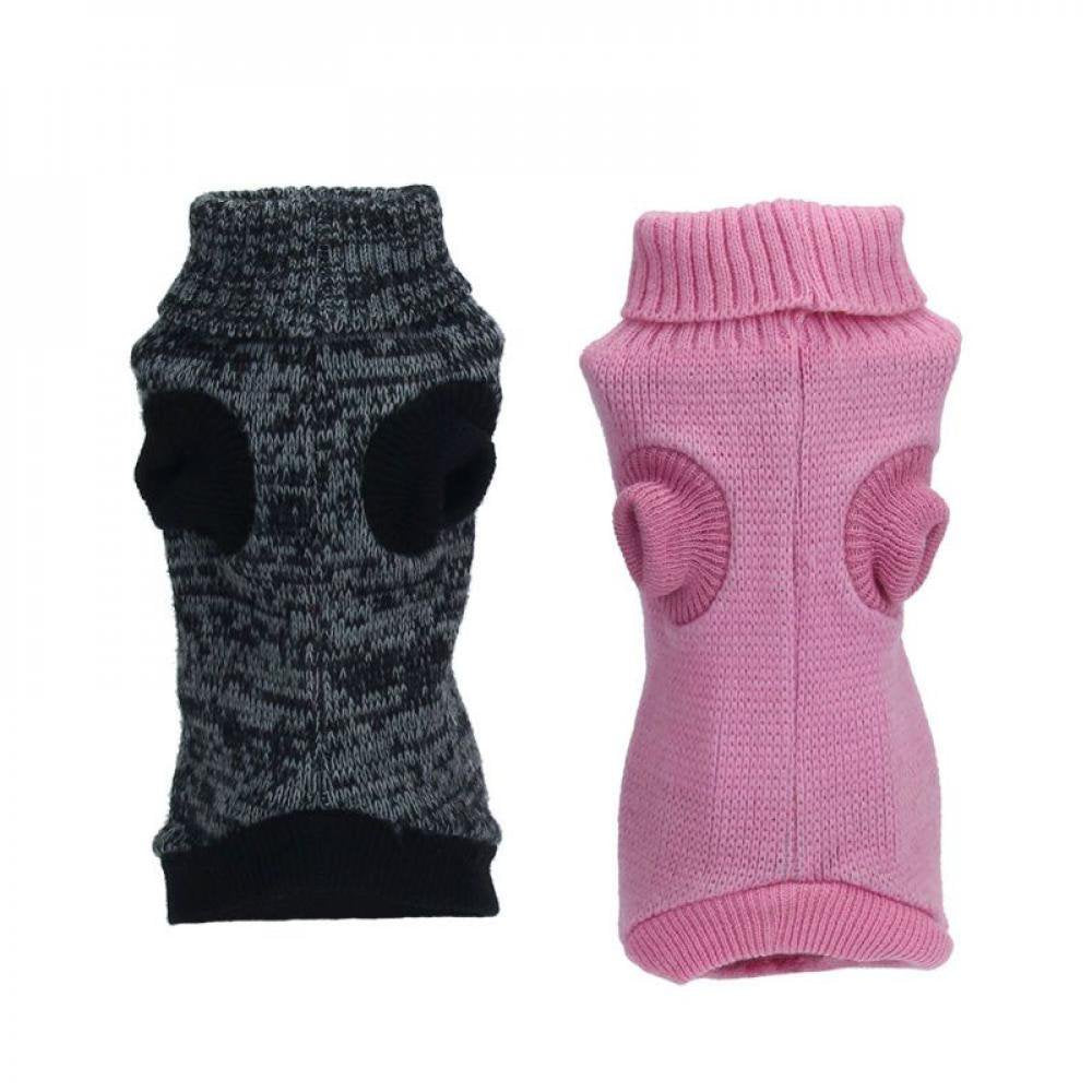 Sweetcandy Pet Dog Classic Knitwear Sweater Dog Pet Clothes Jacquard Knitted Plaid Dog Puppy Sweater Pet Jumper Coat Apparel Clothes Holiday Costume Animals & Pet Supplies > Pet Supplies > Dog Supplies > Dog Apparel SweetCandy   