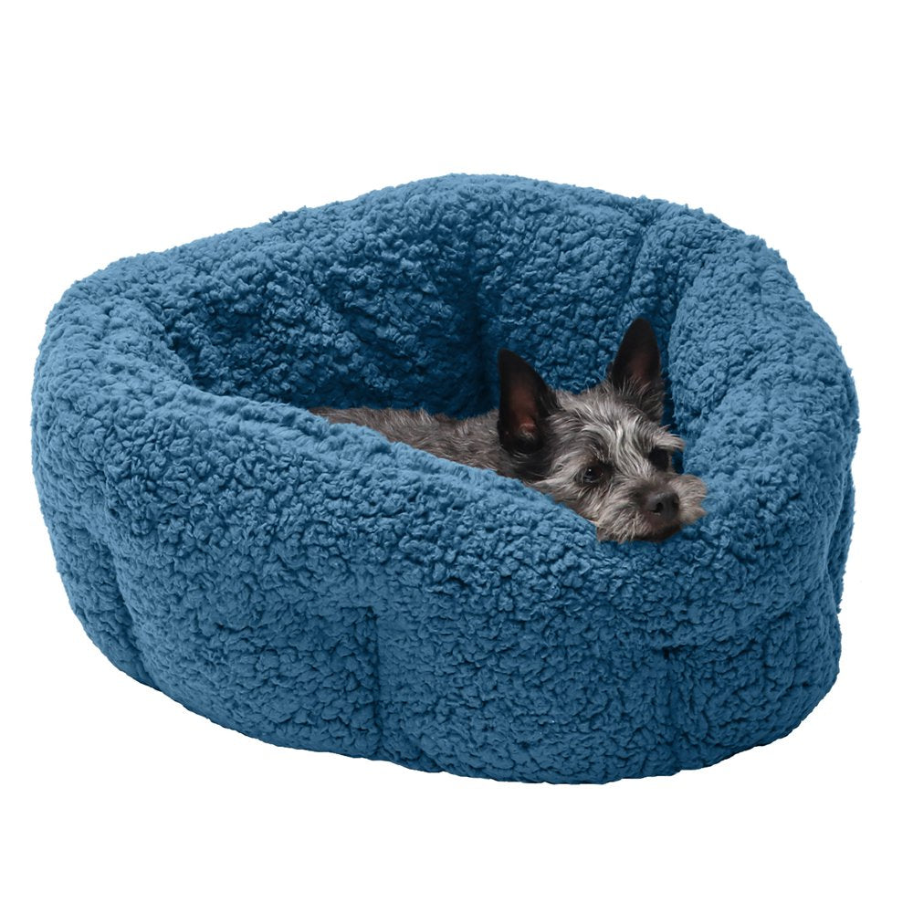 Furhaven Pet Products Pet Bed for Dogs and Cats, Blue, Small Animals & Pet Supplies > Pet Supplies > Cat Supplies > Cat Beds FurHaven Pet   