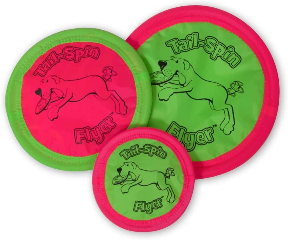 Booda Tail Spin Flyer Big Daddy Frisbee Dog Toy, Large Animals & Pet Supplies > Pet Supplies > Dog Supplies > Dog Toys Doskocil Manufacturing Co Inc   