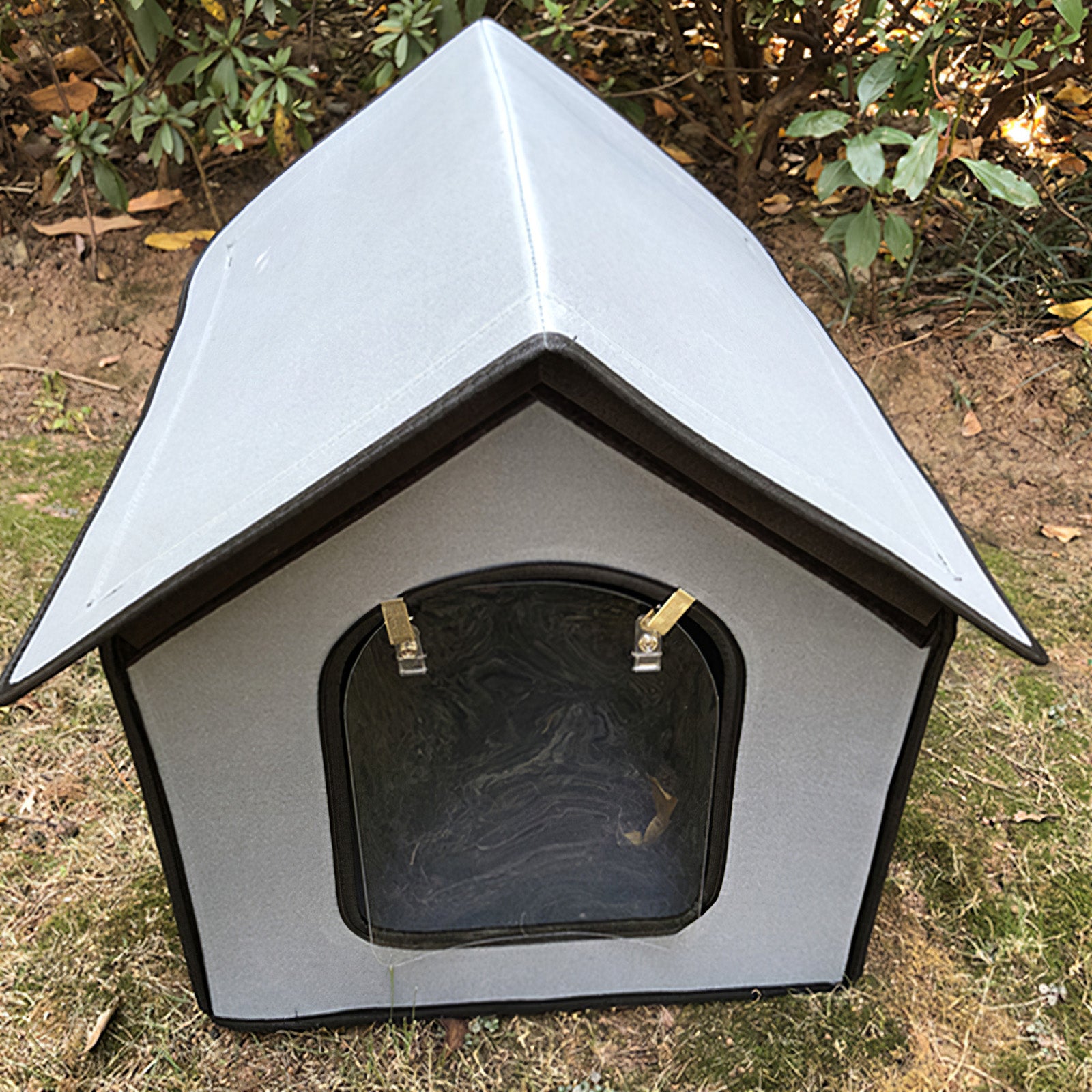 DTOWER EVA Pet House Outdoor Cat and Dog House Foldable Pet Hut Kennel Waterproof Animals & Pet Supplies > Pet Supplies > Dog Supplies > Dog Houses DTOWER   