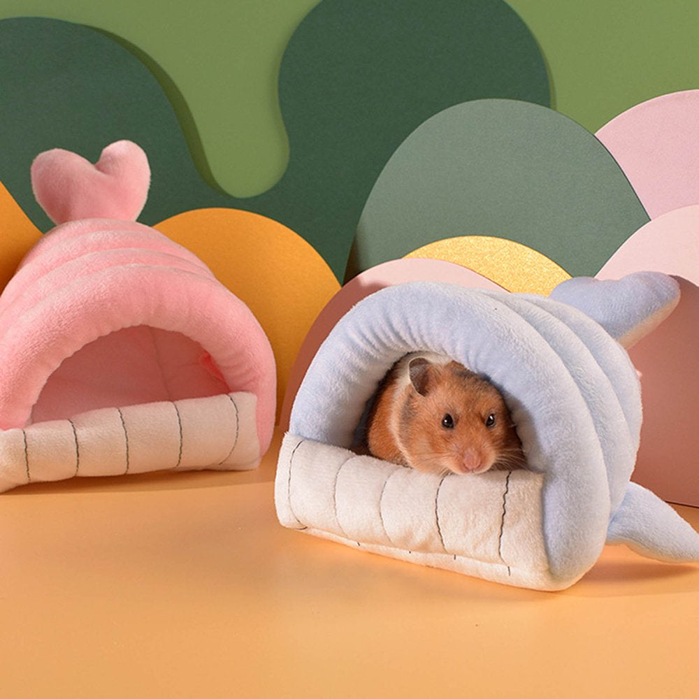 Shulemin Pet Nest Bed ,Keep Warmth Small Animal Hamster Squirrel Nest House,Hedgehog Winter Nest