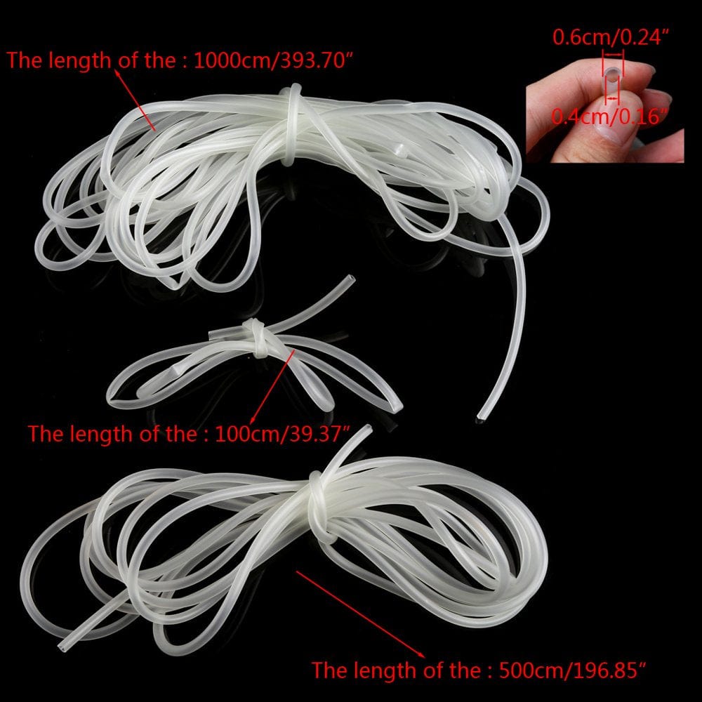 1/5/10M Clear Aquarium PVC Tube Air Pump Oxygen Tubing for Fish for Tank 4/6Mm Animals & Pet Supplies > Pet Supplies > Fish Supplies > Aquarium & Pond Tubing POPSILY   