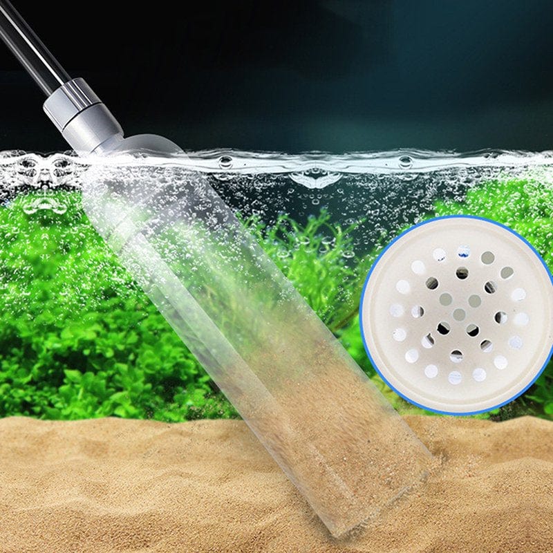 1.5M Easy to Operate Aquarium Clean Fish Tank Vacuum Siphon Pump Cleaner Tool