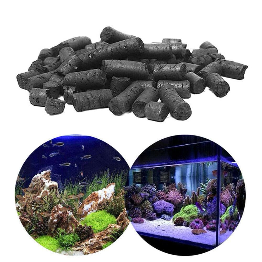Activated Charcoal Carbon in 5 Mesh Bags Aquarium Pond Canister