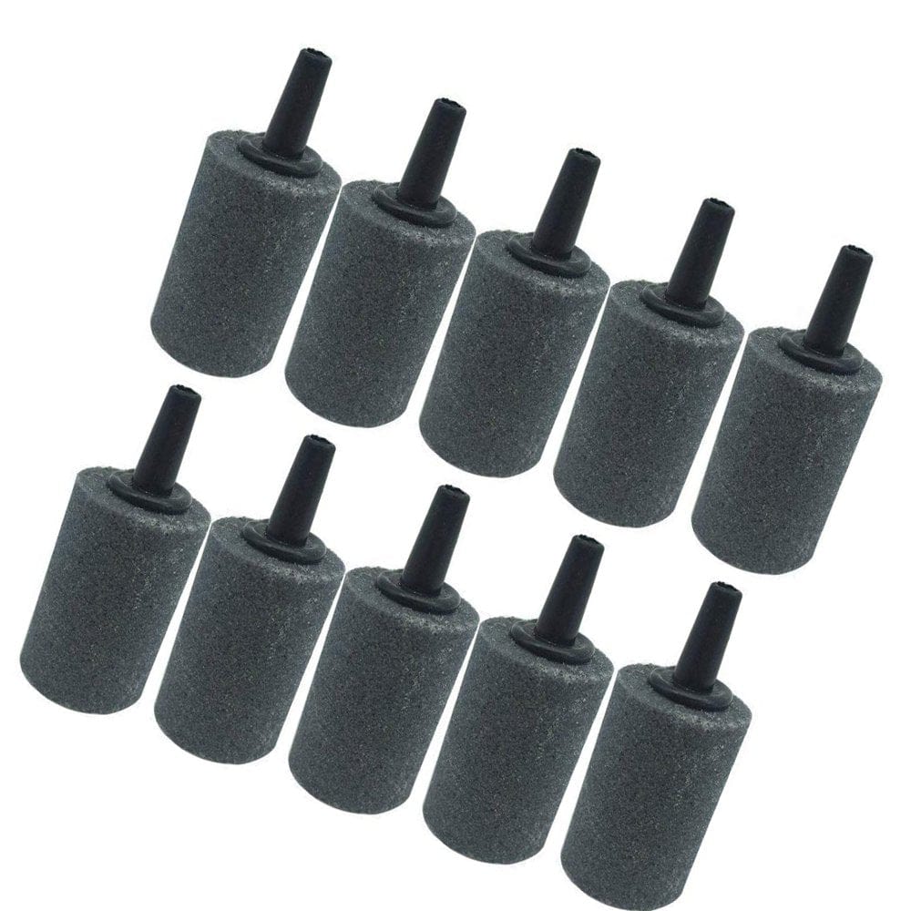 1 Inch Air Stone 10 Pieces Cylinder Bubble Diffuser Airstones for Aquarium Fish Tank Pump and Hydroponics Animals & Pet Supplies > Pet Supplies > Fish Supplies > Aquarium Air Stones & Diffusers Peroptimist   