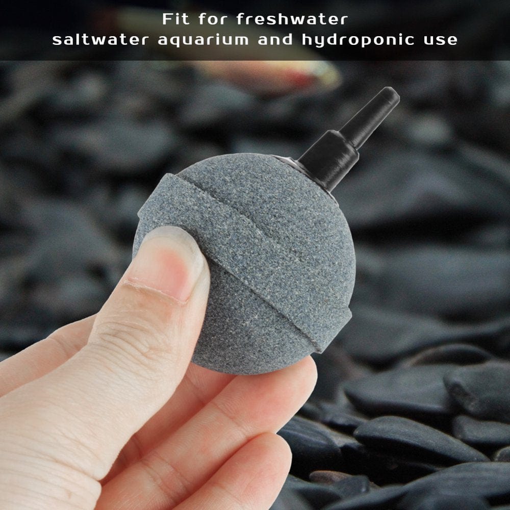 10-PCS Crazy Air Stone Bubble Ball Shape Cylinder Fish Tank Oxygen Stone Bubbler Diffuser for Air Pump Aquarium