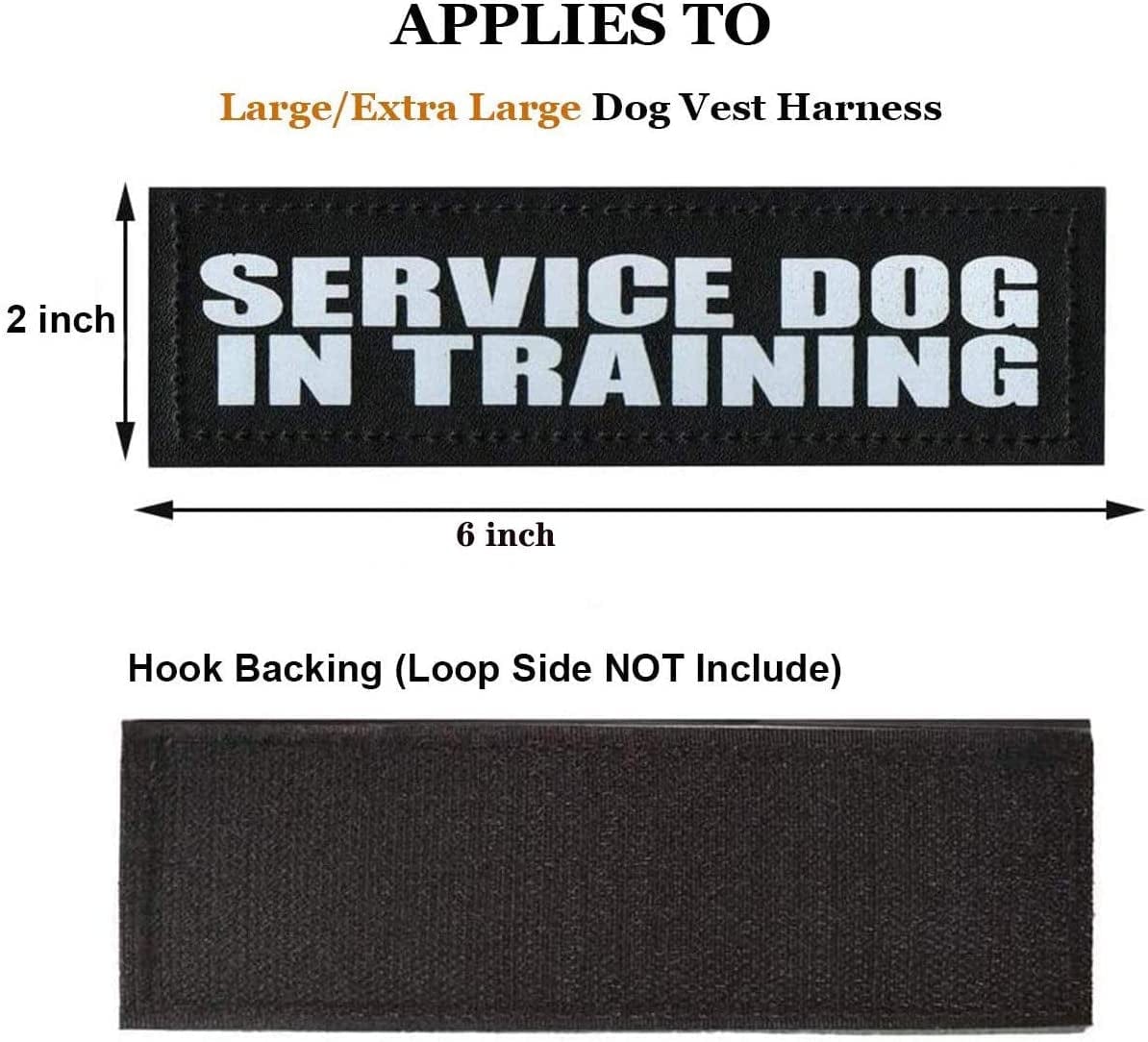 10 Pcs Dog Patches with Hook Backing, Reflective and Removable Service Dog Patches for K9 Dog Vest Harness (10 PCS) Animals & Pet Supplies > Pet Supplies > Dog Supplies > Dog Apparel Arogheiz   