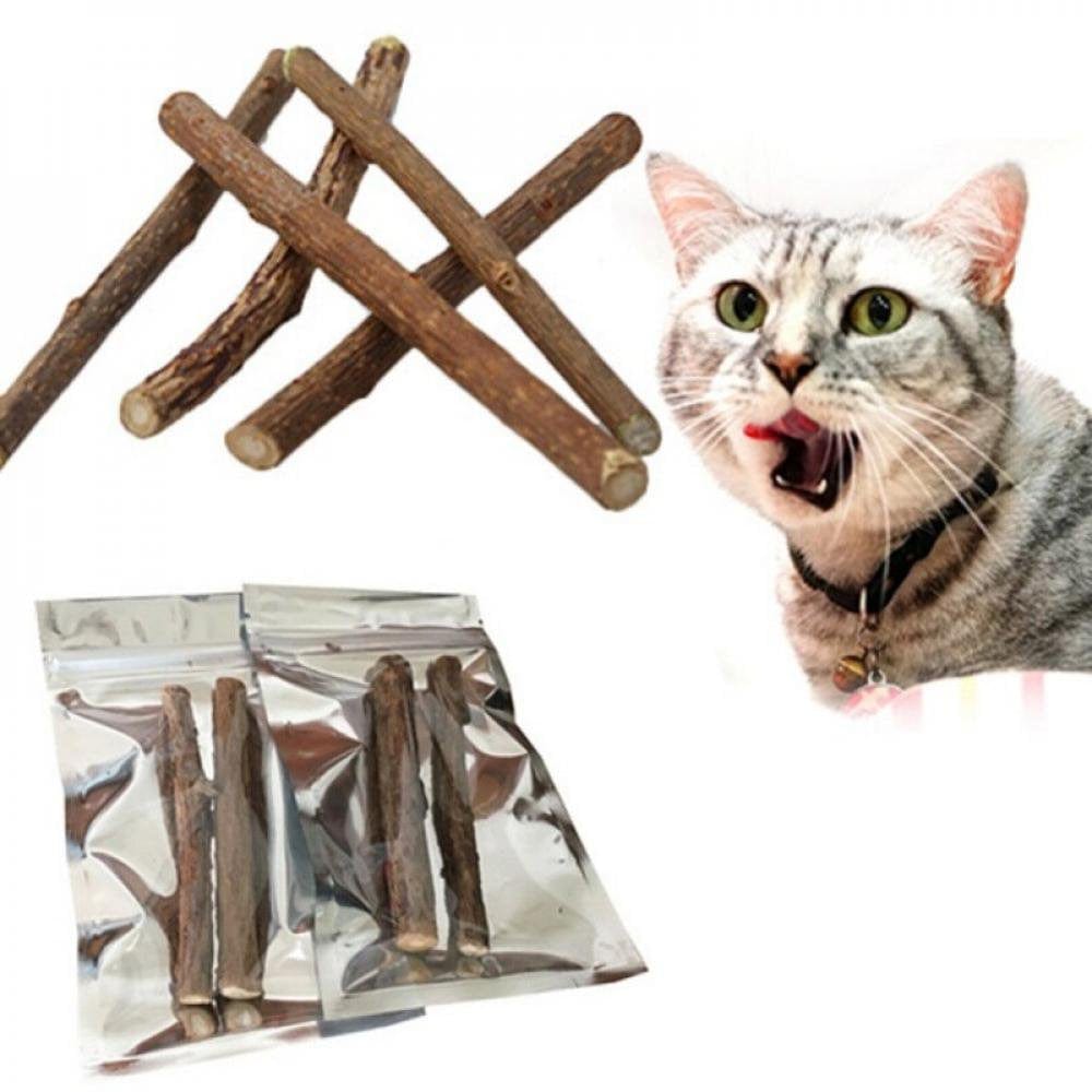 10 Pcs Organic Catnip Stick Chew Sticks Teeth Molar Cat Teeth Cleaning Chew Sticks Can Be Used for Cat Dental Care and to Prevent Cat Bad Breath Cats Treats/Dental Cleaning Animals & Pet Supplies > Pet Supplies > Cat Supplies > Cat Treats EleaEleanor   