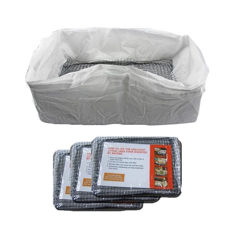 10 Pcs Reusable Cat Feces Filter Net Cats Sifting Litter Tray Liners Elastic Litter Box Liners Animals & Pet Supplies > Pet Supplies > Cat Supplies > Cat Litter Box Liners GETNOIVAS   