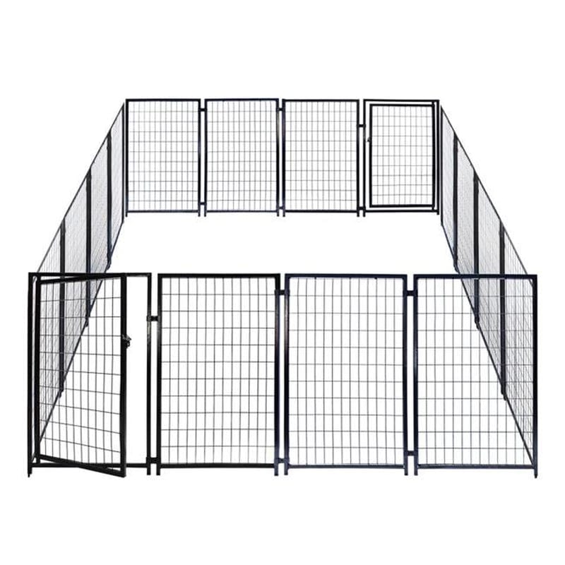 10 X 10 X 4 Ft. Dog Kennel Heavy Duty Pet Playpen&#44; Dog Exercise Pen Cat Fence Run for Chicken Coop Hens House Animals & Pet Supplies > Pet Supplies > Dog Supplies > Dog Kennels & Runs Peticare   