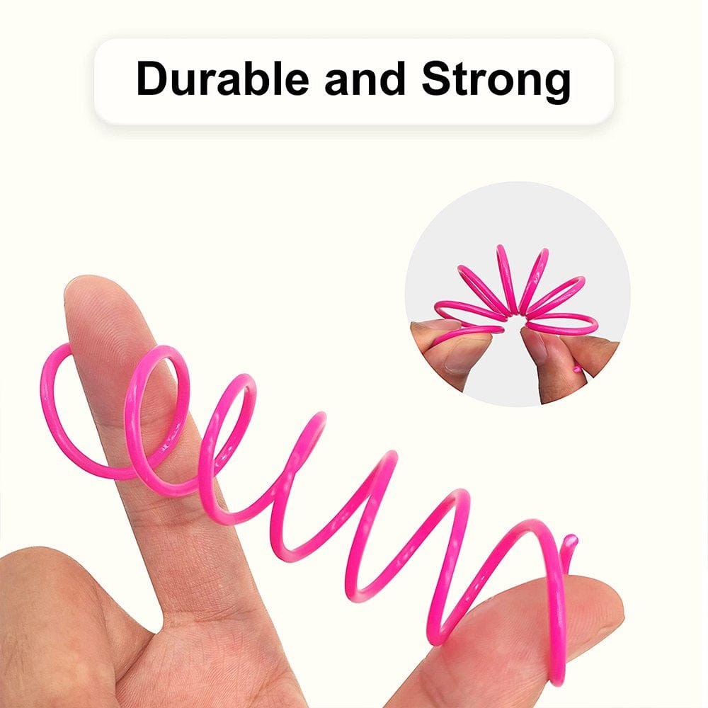 100 Pack Cat Spring Toys, Plastic Coils for Indoor Active Healthy Play Random Color Animals & Pet Supplies > Pet Supplies > Cat Supplies > Cat Toys PS20220428   