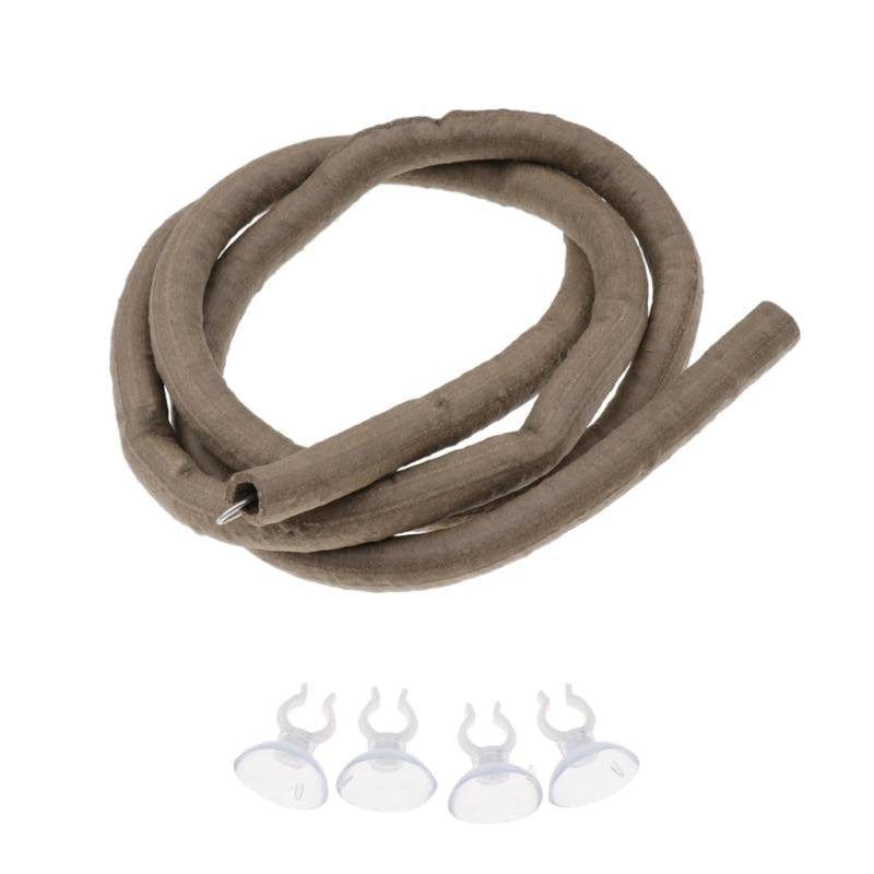 100Cm/3.2Ft Animal Vine - Twistable, Bendable Branch - Creates Natural-Looking Habitat for Reptile and Amphibian-Décor & Climbing Animals & Pet Supplies > Pet Supplies > Small Animal Supplies > Small Animal Habitat Accessories Magideal   