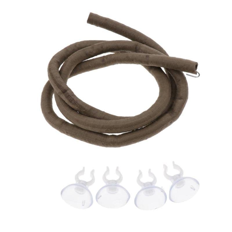 100Cm/3.2Ft Animal Vine - Twistable, Bendable Branch - Creates Natural-Looking Habitat for Reptile and Amphibian-Décor & Climbing Animals & Pet Supplies > Pet Supplies > Small Animal Supplies > Small Animal Habitat Accessories Magideal   