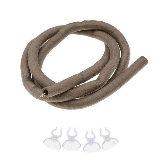 100Cm/3.2Ft Animal Vine - Twistable, Bendable Branch - Creates Natural-Looking Habitat for Reptile and Amphibian-Décor & Climbing Toy for Chameleons, Frogs, Geckos, S - 4 Suction Cups Animals & Pet Supplies > Pet Supplies > Small Animal Supplies > Small Animal Habitat Accessories perfk   